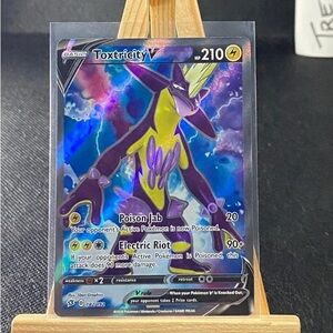 182/192 Toxtricity V Pokemon TCG Rebel Clash Fresh Pull Alt Art